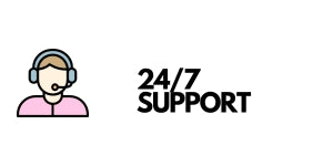 24/7 support icon