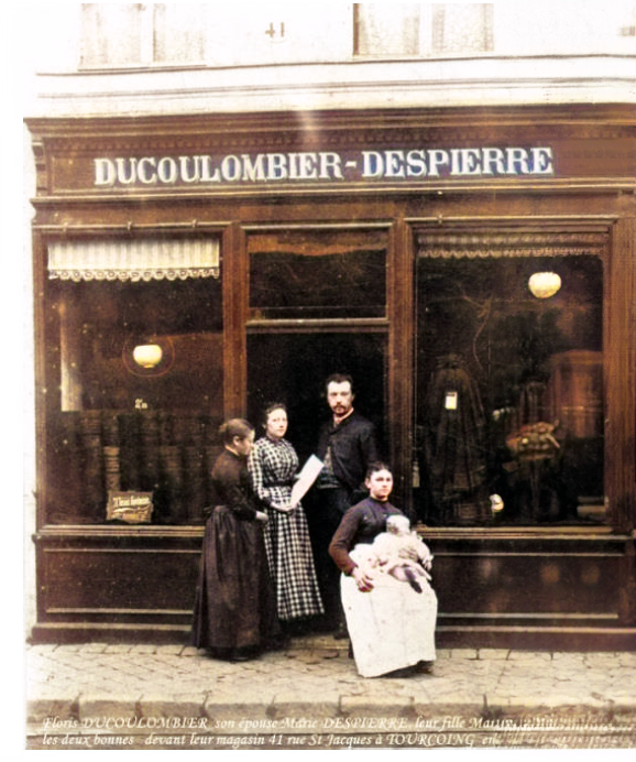 ducoulombier_withtheir_son_and_shop